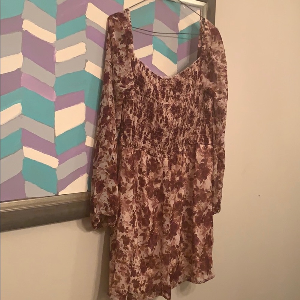 Cute smocked dress NWT XL